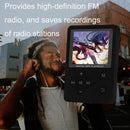 T69 Card Lyrics Synchronization Lossless Sound Quality MP4 Player, Style: Round Button(Orange)