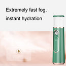 HY33 Portable Handheld Hydrator Nano Sprayer Moisturizing Beauty Instrument(Light Green)