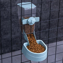 Pet Hanging Feeder Cat Automatic Drinker, Style: Feeder(Blue)