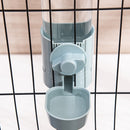 Pet Hanging Feeder Cat Automatic Drinker, Style: Drinker(Grey)