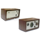 SY-601 Home Multifunctional Retro Wooden Radio Electronic Thermometer Alarm Clock(Wood Color)