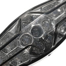 Motorcycle 15LED Brake Light Tail Light Decoration Lamp(White Shell)