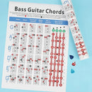 Copper Paper Guitar Chord Fingering Exercise Chart(Small)