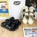 Casual Open Toe Breathable Beach Slippers Beach Sandals For Men, Size: 39(Black)