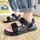 Casual Open Toe Breathable Beach Slippers Beach Sandals For Men, Size: 39(White)
