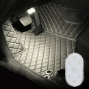 2 PCS Car Lighting Reading Light LED Touch Sensing Ambient Light, Style:, Color: White