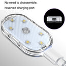 2 PCS Car Lighting Reading Light LED Touch Sensing Ambient Light, Style:, Color: Colorful