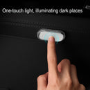 2 PCS Car Lighting Reading Light LED Touch Sensing Ambient Light, Style:, Color: Colorful