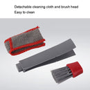5 PCS Car Wash Brush Soft Hub Multi-Function Dust Removal Tool, Color: Red White Air Outlet Brush