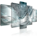 Sofa Background Wall Decorative Painting Hanging Paintings Frameless, Size: 30x80cm(Blue)