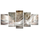 Sofa Background Wall Decorative Painting Hanging Paintings Frameless, Size: 30x80cm(Blue)