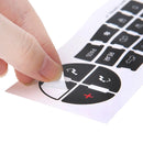 10 PCS Car Button Repair Sticker AC Central Control Sticker(F 12 Key)