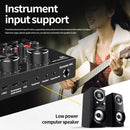 V8 Live Sound Card Set Anchor Recording Microphone,Style: With E300+Cantilever Bracket