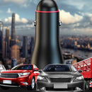 Multifunctional Cigarette Lighter Dual USB Fast Charge Digital Display Car Charger 66W + 40W