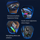 Taijia P3 6 Keys RGB Lighting Adjustable Wired Mouse(Black)