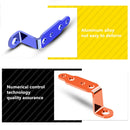 2 PCS Multifunction Motorcycle Modification Accessories Rearview Mirror Lamp Bracket(Blue)
