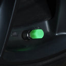 10 Sets Luminous Tire Valve Cap Electric Motorcycle Vacuum Tire Valve Cover, Style: Split Effect