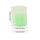 10 Sets Luminous Tire Valve Cap Electric Motorcycle Vacuum Tire Valve Cover, Style: Split Effect(Blue)