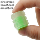 10 Sets Luminous Tire Valve Cap Electric Motorcycle Vacuum Tire Valve Cover, Style: Split Effect(Blue)