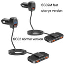 SC02M 5 In 1 Mobile Phone Fast Recharge Car Charger