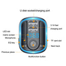 T829S Car Bluetooth Hands-free MP3 Blue Ambient Light