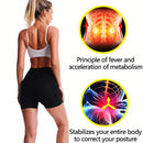 Women High Waist Breasted Hip Lifting Pants With Pocket, Color: PU Blue 5-point, Size: M