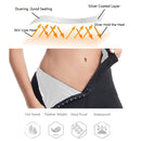 Women High Waist Breasted Hip Lifting Pants With Pocket, Color: PU Blue 5-point, Size: M