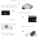 Stainless Steel Food Baking Scale Small Bench Scale Kitchen Electronic Scale English 5kg/0.1g