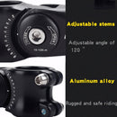 FMFXTR Mountain Bike Adjustable Angle Handlebar Riser, Specification: Upgrade 25.4x120mm
