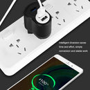 2 PCS Home Cigarette Lighter Socket Car Power Converter, Plug Specifications:US Plug