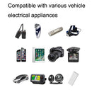 2 PCS Home Cigarette Lighter Socket Car Power Converter, Plug Specifications:US Plug