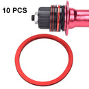 10 PCS FMFXTR Bicycle BB Middle Shaft Flying Wheel Cushion, Thickness: 1.5mm (Red)