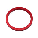 10 PCS FMFXTR Bicycle BB Middle Shaft Flying Wheel Cushion, Thickness: 2.5mm (Red)