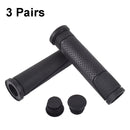 3 Pairs FMFXTR Bicycle Grips Mountain Bike Non-Slip Rubber Grips, Style: Double Pass