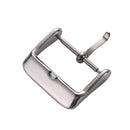 10 PCS IP Plated Stainless Steel Pin Buckle Watch Accessories, Color: Rose Gold 22mm