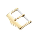 10 PCS IP Plated Stainless Steel Pin Buckle Watch Accessories, Color: Gold 20mm