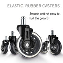 5 PCS Furniture PU Universal Plug Caster Office Chair Mute Wheel, Size: 3 Inch