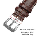 3 PCS Stainless Steel Brushed Pin Buckle Watch Accessories, Color: 18mm Steel Color