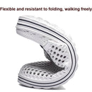 X902 Summer Beach Shoes Non-slip Flip Llops Couple Slippers Men Hole Shoes, Size: 36(Blue)