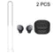 2 PCS Bluetooth Earphone Silicone Anti-Lost Cord For Samsung Glaxy Buds Pro(White)