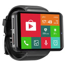 TICWRIS MAX S 2.4 inch 3+32G Facial Unlock Dual Camera Smart Watch(Black)