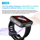 TICWRIS MAX S 2.4 inch 3+32G Facial Unlock Dual Camera Smart Watch(Black)