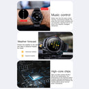 TICWRIS RS-SN88 1.3 inch Heart Rate Monitoring Bluetooth Smart Watches(Orange)