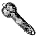 10 PCS Metal Scale Sequins Simulation Fishing Lure, Specification: 3g(Lead Black Without Hook)