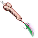 10 PCS Metal Scale Sequins Simulation Fishing Lure, Specification: 7g(Rose Gold With Hook)