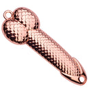 10 PCS Metal Scale Sequins Simulation Fishing Lure, Specification: 7g(Rose Gold Without Hook)