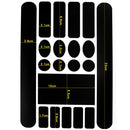 6 PCS FMFXTR Bicycle Protection Chain Sticker Front Fork Protective Film, Color: Matt Color