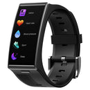 TICWRIS GTX 1.3 inch Heart Rate Monitoring Bluetooth Smart Watches(Black)