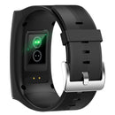 TICWRIS GTX 1.3 inch Heart Rate Monitoring Bluetooth Smart Watches(Black)