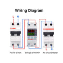 SINOTIMER SVP-916 Adjustable Self-resetting Over-voltage Under-voltage Protector, Current: 40A